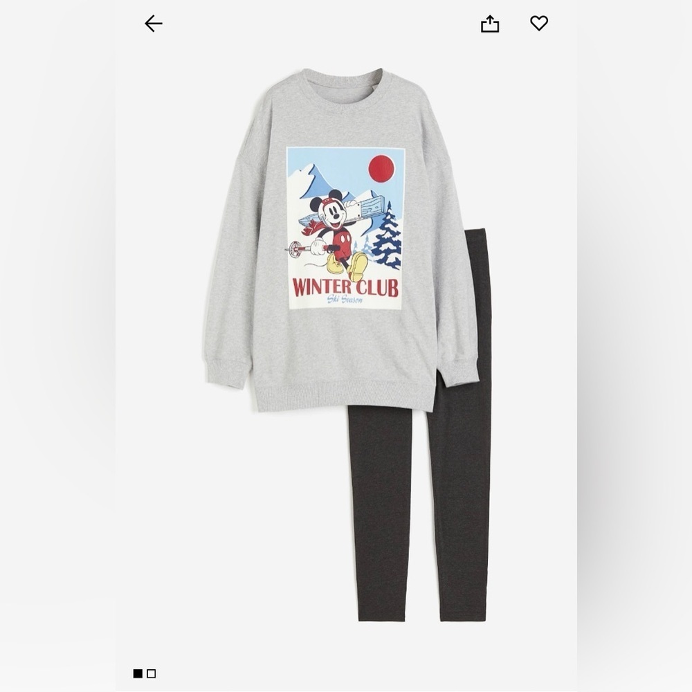 NWT Lounge Set/Pajamas - Mickey Mouse